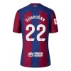 Maglia ufficiale Barcellona Gundogan 22 Casa 2023-24 per Uomo